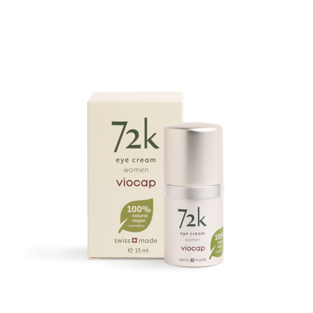 72k eye cream women front product packaging