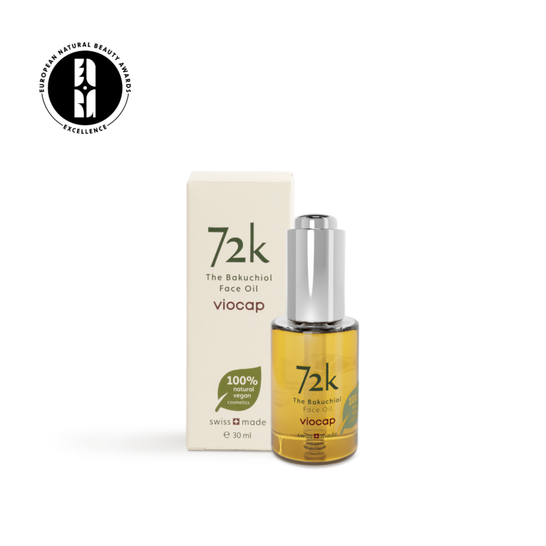 72k-the-bakuchiol-face-oil-front-product-packaging-ENBA-Badge